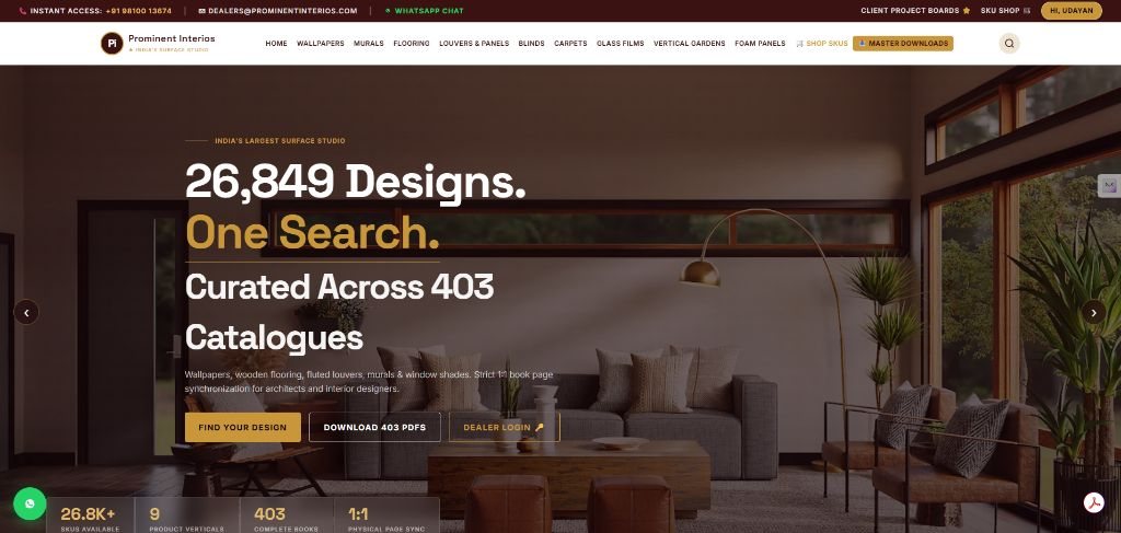 ProminentInteriors 26,849 Designs Case Study
